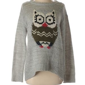 Rewind Size L Owl Sweater